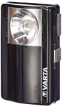 VARTA Lampe Torche LED incl. 1x pile Superlife 3R12, Palm Light, lumière, lampe de poche plate avec clip de fixation pratique, interrupteur à glissière