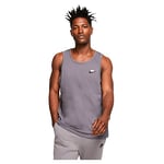 Nike Homme M Nsw Club - Tank Vest, Dark Grey/White/Black, M EU