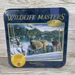 Wildlife Masters Woodland Series 1000 Piece "Morning View" Collector Tin