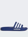 adidas Adilette Shower Slides, Blue, Size 6, Men