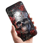 Samsung Galaxy A25 5G - Skal/Mobilskal Skull Roses