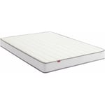 Merinos - Matelas mousse haute densité Cool Morning 160x200 - Blanc