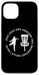 Coque pour iPhone 13 Joueur de disc-golf amusant et sarcasme