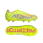 adidas Predator Pro Fg Mystic Victory - Lucid Lemon/lucid Pink/blue Fusion - Gress (Fg), størrelse 41⅓