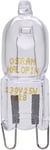 Osram 40w 230v G9 66740 Halopin Oven Rated Halogen Lamp