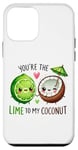 Coque pour iPhone 12 mini Lime Coconut Food Pun Valentine Couples Bestie Friend Kids