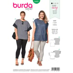 Burda 6445 - T-skjorte EUR: 46-60, US: 20-34