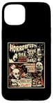 iPhone 15 Plus Vintage Horrorfest Halloween Movie Poster Old Time Horror Case