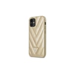 Guess V-quiltet etui (iPhone 12 mini)