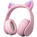 Ear Headphones, LED Lights Computer Headphones, Headset Bluetooth 5.08382