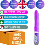 Vibrator Sex Toys Realistic Dildo Vibrator Sex Toy for Men and Women G-spot UK