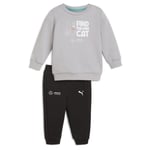 PUMA F1 Mini Treningsdress Mercedes - Grå/Sort, størrelse XX-Small/104 cm