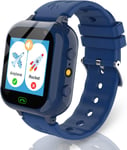 Montre Connectée Enfant Avec Carte Sim Montre Telephone Avec Sim Appel Sms Sos 25 Jeux Appareil Photo Podomètre Réveil Montre Connectée Avec Carte Sim Cadeaux De Noël Pour Garçons Filles Ble[L1595]