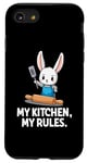 Coque pour iPhone SE (2020) / 7 / 8 Rabbit Chef My Kitchen My Rules Cooking Lovers