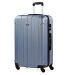 ITACA - Valise Cabine 55x40x20, Valise Cabine, Valise À roulettes, Valise Roulette, Valise Rigide, Résistant, Légère, Mauve