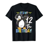 Its My 12th Birthday Dabbing Penguin T-Shirt