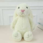 Jellycat Bashful Viola Kanin Plyschdjur (vit 50CM)