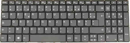 Clavier Français AZERTY Gris Pour Lenovo Ideapad 3-15ada05 3-15are05 3-15igl05 3-15iil05 3-15ijl05 3-15iml05 3-15itl05 PC5C-FR