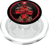 Marvel Deadpool Wade Wilson Icon PopSockets PopGrip pour MagSafe