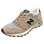 New Balance 575 Made In England Mens Casual Trainers in Brown Grey - 10 UK