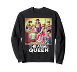 The Anime Queen Vintage Cartoon Manga Girls Anime Sweatshirt