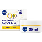 NIVEA Q10 Power Firming Day Cream SPF15 Anti-Wrinkle Moisturizing - 50 ml