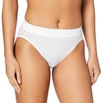 Sloggi Women's Double Comfort Tai Brief, White, 18