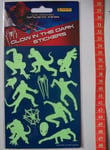 § stickers Panini AMAZING SPIDER MAN clown in the dark