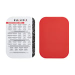 Instant Pot Official 2-Piece Cutting Mat with Cook Times, 10x14 Inch, Multicolor - Reversible, Knife Friendly, Durable, Non-Slip, Dishwasher Safe, and Eco-Friendly for Efficient Meal Prep