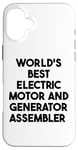 iPhone 16 Plus World's Best Electric Motor And Generator Assembler Case