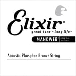 Elixir 14139 Nanoweb Acoustic Phosphor Bronze - Wound single string .039