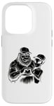 Coque pour iPhone 14 Pro Funny Cryptid Bigfoot Alien Love Valentine Monster Femme Homme