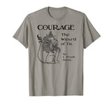 Retro Wonderful Wizard of OZ Cowardly Lion Shirt-Courage T-Shirt