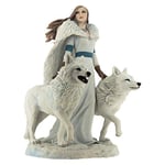 Nemesis Now Figurine Anne Stokes Gardiens d'hiver en résine Blanc 28 cm Taille Unique