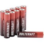 Industrial LR03 Pile LR3 (aaa) alcaline(s) 1350 mAh 1.5 v 10 pc(s) C925462 - Voltcraft