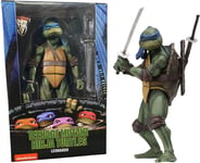 7" Leo Teenage Mutant Ninja Turtles 1990 Movie TMNT Leonardo Action Figure