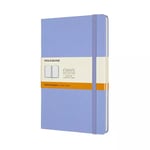 Moleskine Notebook - Hardcover Large Ruled Hydrangea Blue