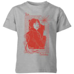 Fantastic Beasts Tina Goldstein Kids' T-Shirt - Grey - 3-4 Years