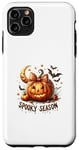 Coque pour iPhone 11 Pro Max Spooky Season Pumpkin Autumn Vibes Cosy Season Fall