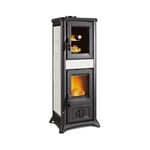 Nordica 7111721 Poêle Bois 7,3kW Gemme Four 5.0 Elegance Blanc 5 Étoiles