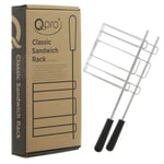 Qpro Sandwich Toasting Cage Rack For Dualit Classic 2, 3, 4 & 6 Slice Toasters