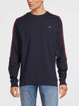 Tommy Sport Tommy Hilfiger Sport Textured Tape Crew