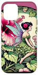 Coque pour iPhone 12/12 Pro Rose de Sharon Hibiscus Fairy Goddess