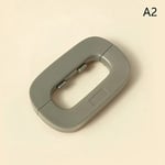 Serrure de sécurité pour réfrigérateur et congélateur,serrure de porte domestique pour tout-petit,armoire pour enfants,sécurité anti-pincement pour bébé - Type grey #A