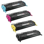 Canon 707 Multipack Svart/Cyan/Magenta/Gul 8500 sidor Kompatibla Tonerkassetter (ej Canon original)