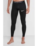 Nike Mens Pro Dri Fit Training Tights in Black - Size Small