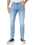 G-Star Homme Jean 3301 Slim, Bleu (lt indigo aged 51001-8968-8436), 32W / 32L