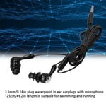 Waterproof Earbuds ABS Swimming Headphones IP68 Waterproof Lightweight