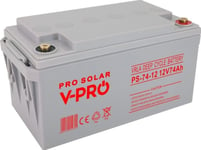 Batteri Volt Polska Deep Cycle Vpro Solar 12V 74Ah Vrla Vedlikeholdsfritt