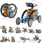VEPOWER Robot Solaire,12 in 1 Robot Jouet Enfant 8-12Ans Garçons Filles 190PCS
